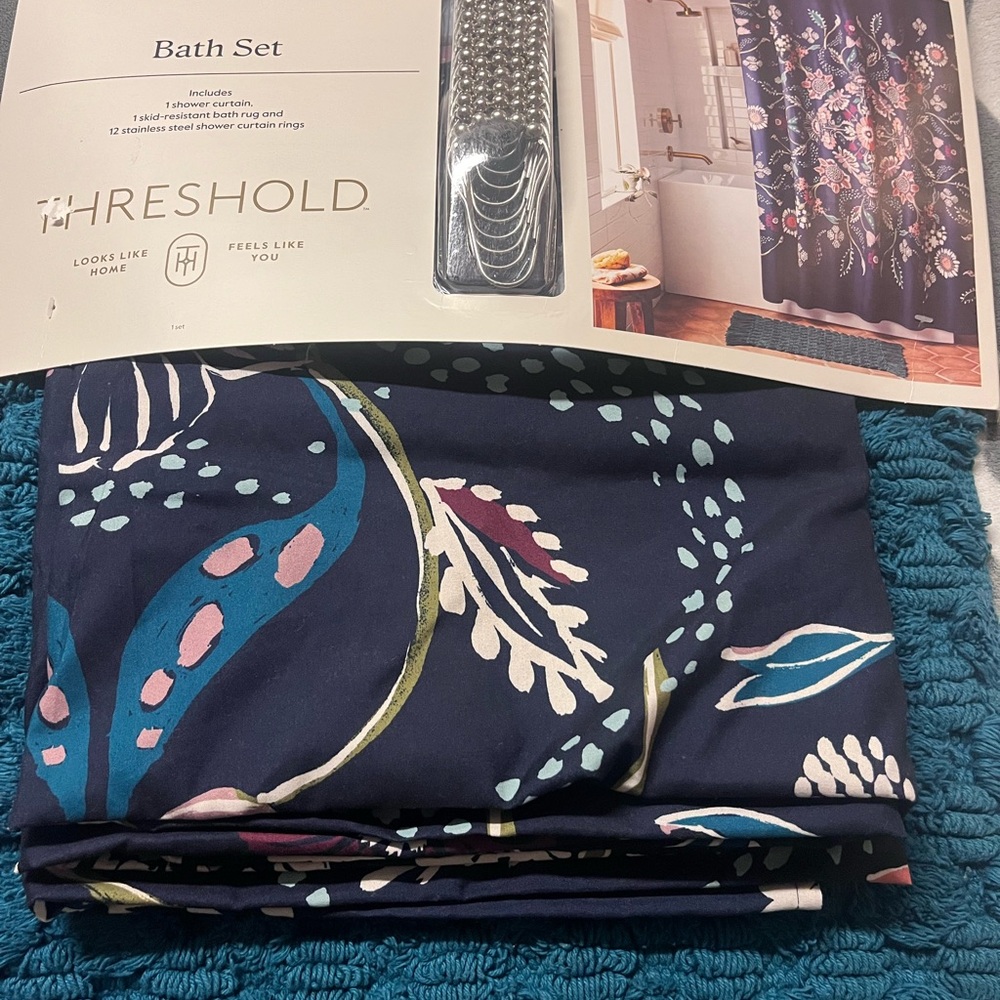 Threshold Floral Bath Set